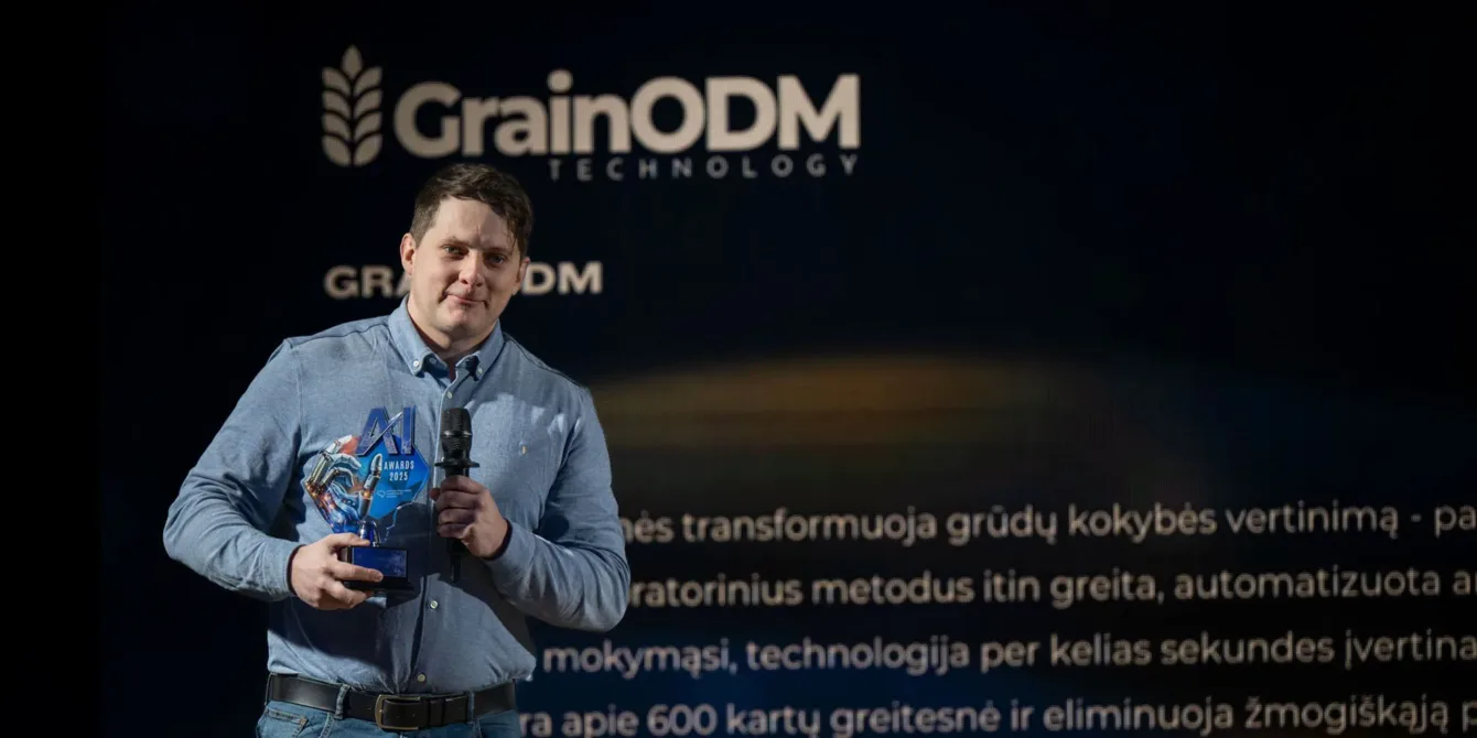 AI innovation of the year award GrainODM