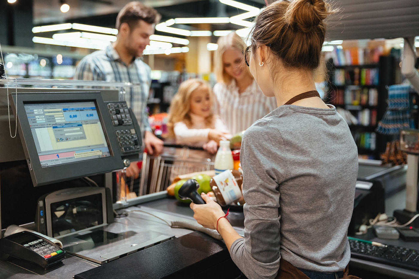 AI-powered queue management system deployed in retail — Agmis AI consulting implementation