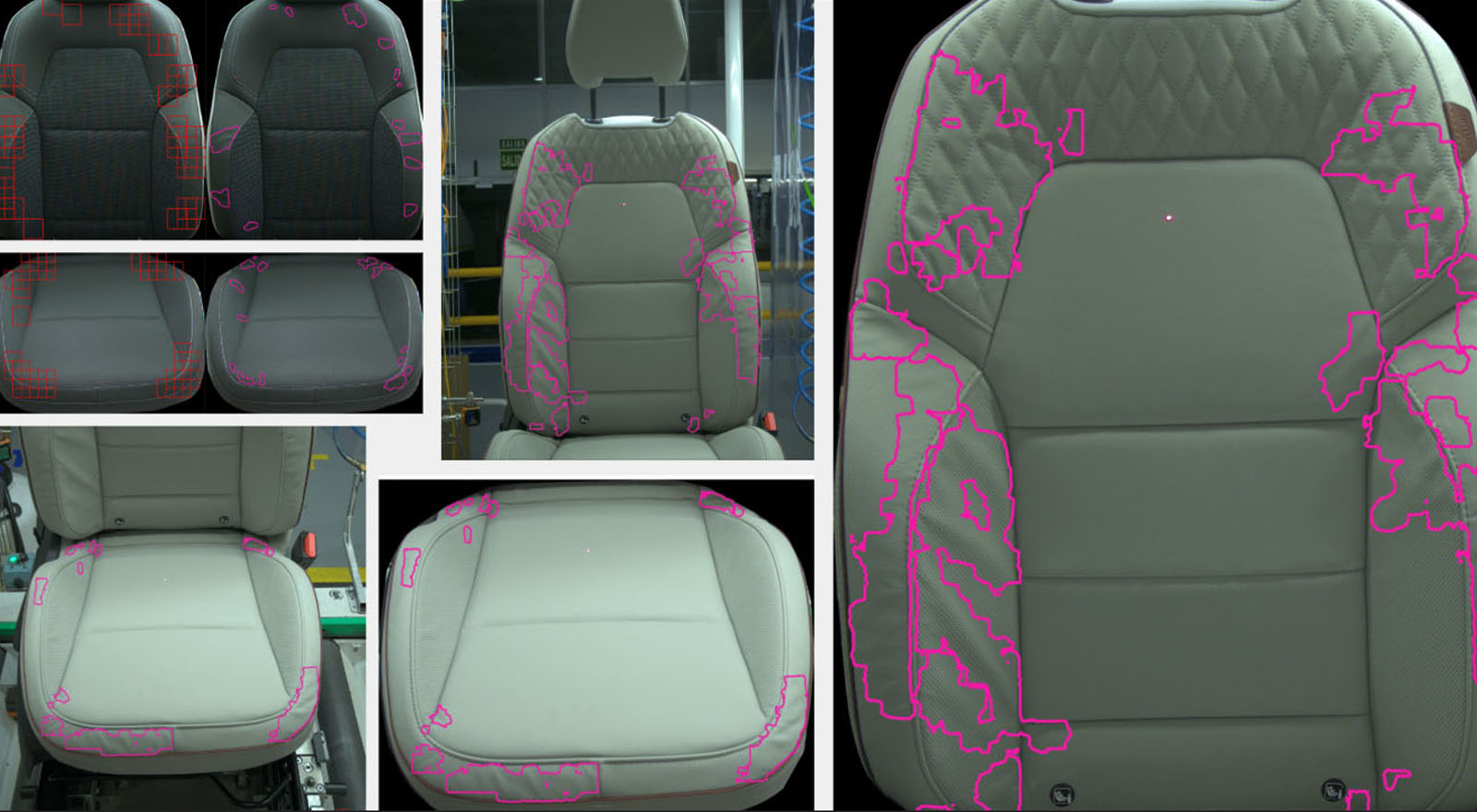 Computer vision projects in manufacturing — AI quality control inspecting automotive seats with 99% accuracy in 2.2 seconds