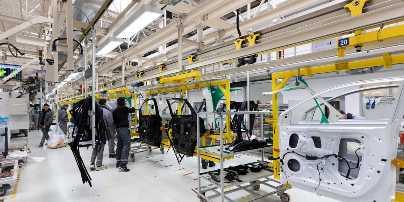 automotive manufacturing production line