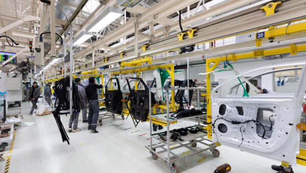 automotive manufacturing production line
