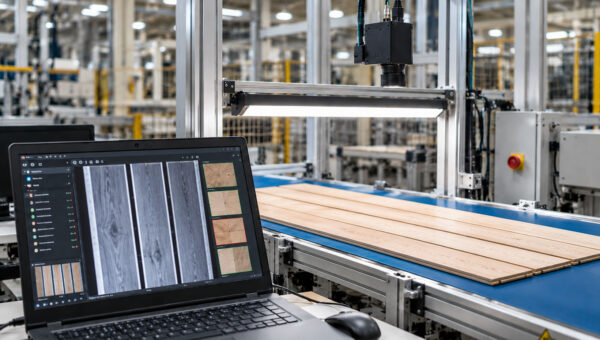 computer vision quality control in lamella floor manufacturing